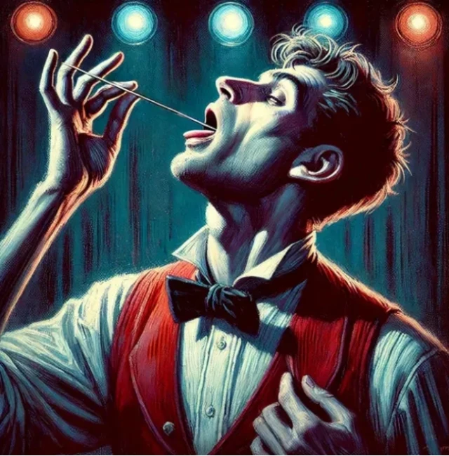 

Five Needles Swallowed - Nestor Dee - Magic tricks (Instant Download)