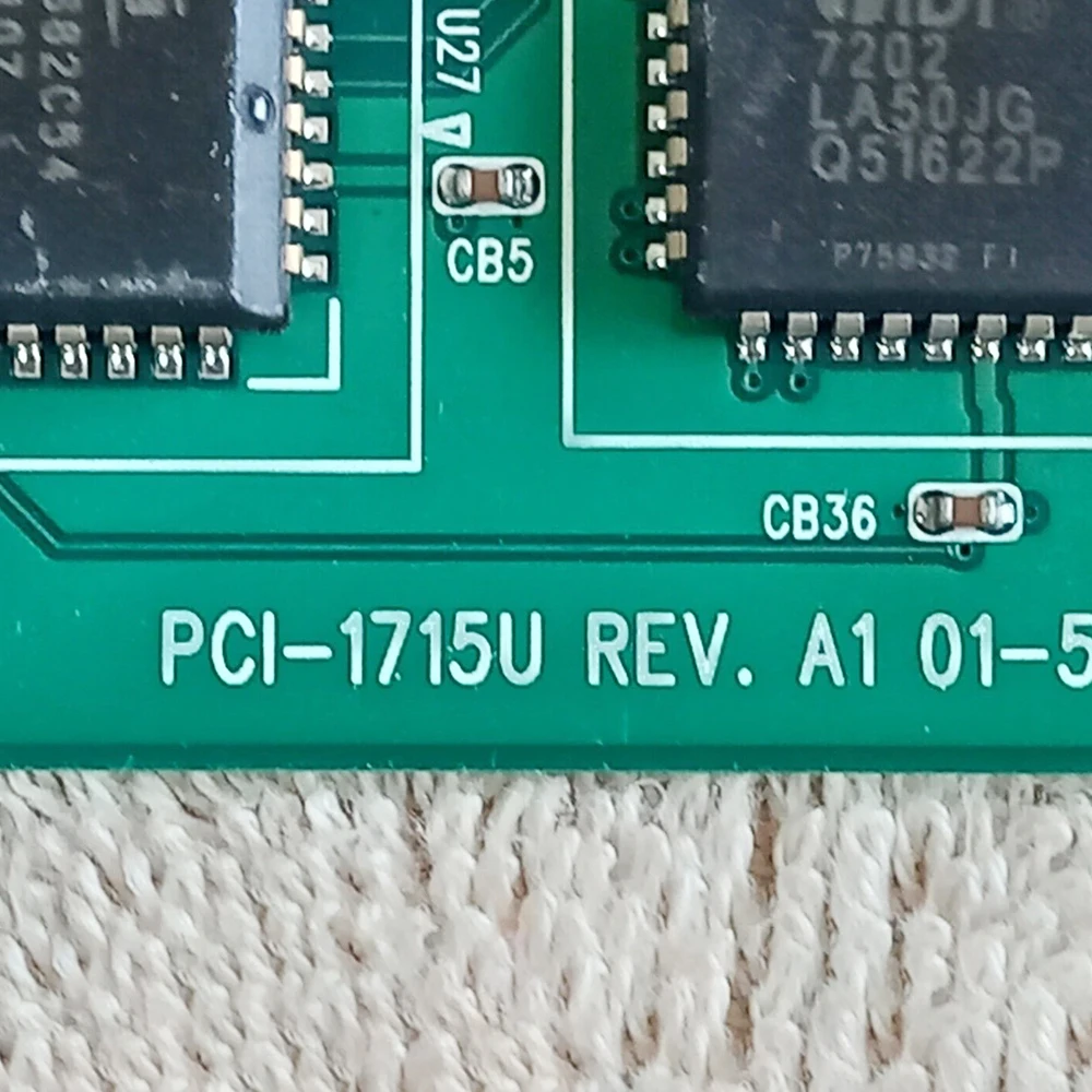 PCI-1715U Captur Card 500K 12 Bit 32-Channel Isolated Analog Input Card 100% Tested Fast Ship Perfect Work