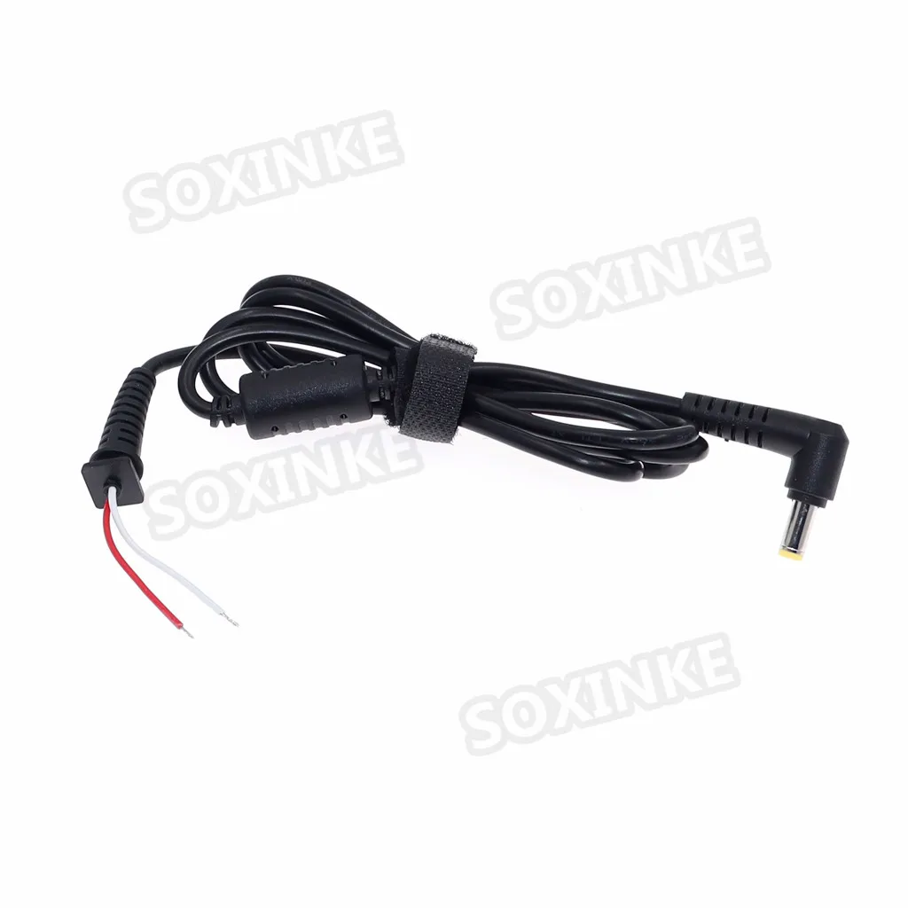 DC 5,5x1,7mm 5.5*1,7mm Jack Power Ladegerät Stecker Kabel Stecker 90 Rechten Winkel Kabel für acer Laptop Adapter 1,2 m