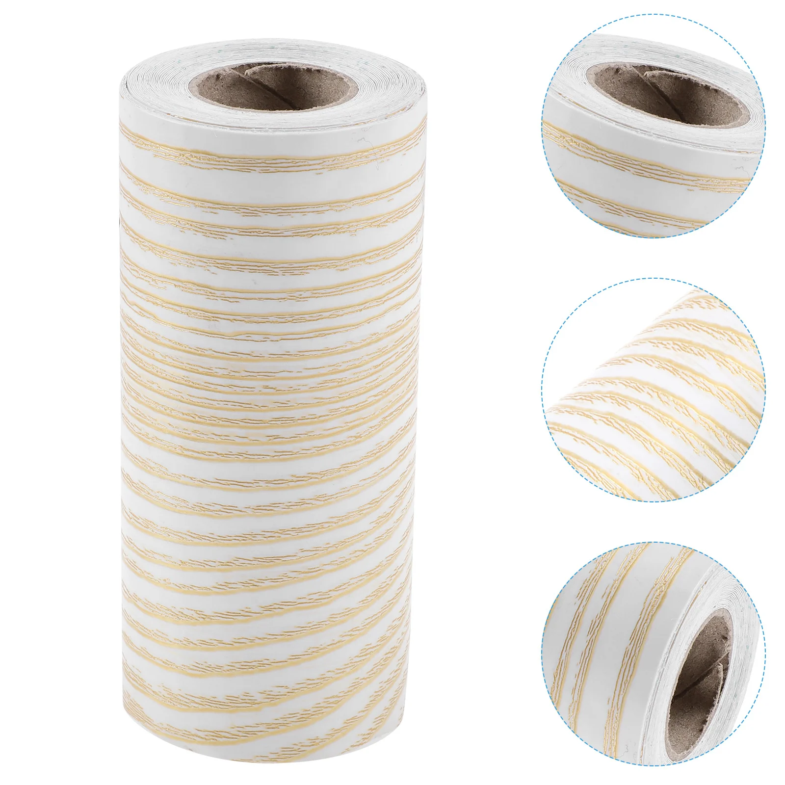 

Self-Adhesive Wood Grain Sticker Waterproof Easy Peel Stick Furniture Decor Decals for Home Cabinet Shelf Drawer Liner Table