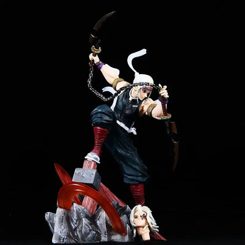 

Demon Slayer Cartoon Doll Uzui Tengen Replaceable Avatar Fighting Figure Model Pvc Statue Doll Collectible Gift Toy In Stock