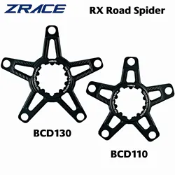 ZRACE RX Road Direct Mount Spider for SRAM 3 Screw Crank, SRAM Direct Mount Crank to BCD110 / BCD130 5 Bolt Chainrings