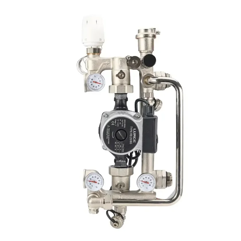 Mixing Set Mixing Valve Unit Underfloor Heating System Manifold Pump Control Pack for Heat Pump Systems