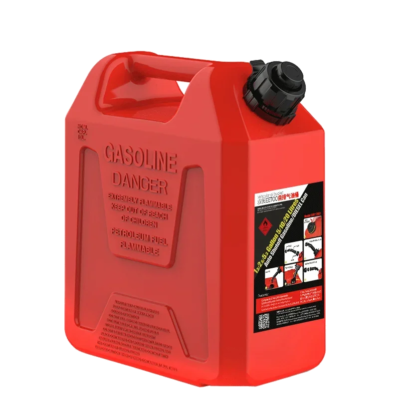 Premium Lawn Mower Fuel Tank Plastic Oil Storage Spare Fuel Tank Special Diesel Barrel Vehicle Self-exhaust 5 Liters 10 Liters 2
