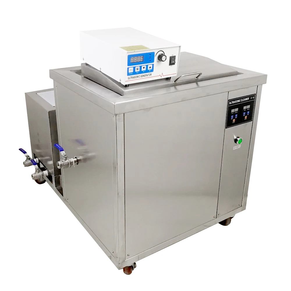 Industrial Ultrasonic Cleaner With Circulating Filtration System For Auto Parts DPF Engine Block Carbon Deposit Removal Washing