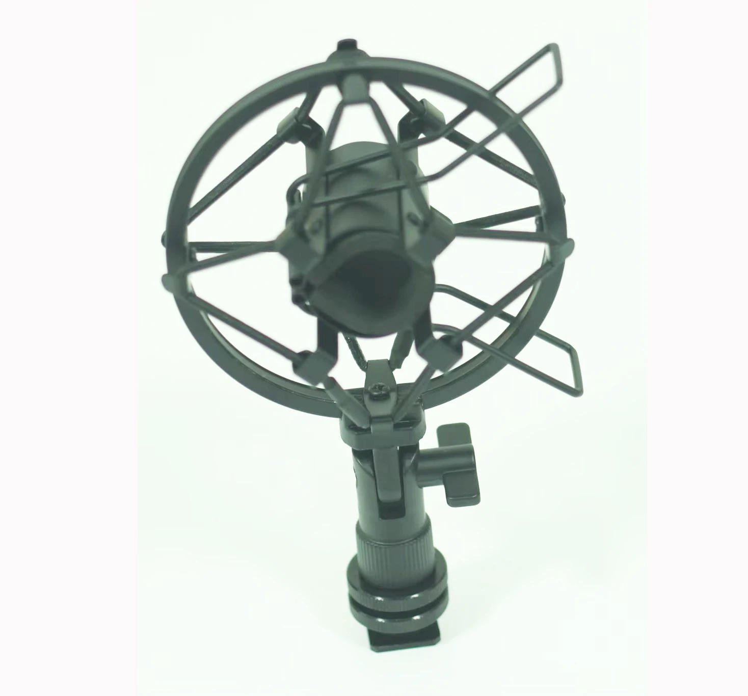 Microphone SHOCKMOUNT Holder with hot shoes apadter for Mic Clip Shock Mount, for 19~26mm  micphone, mic  holder  support