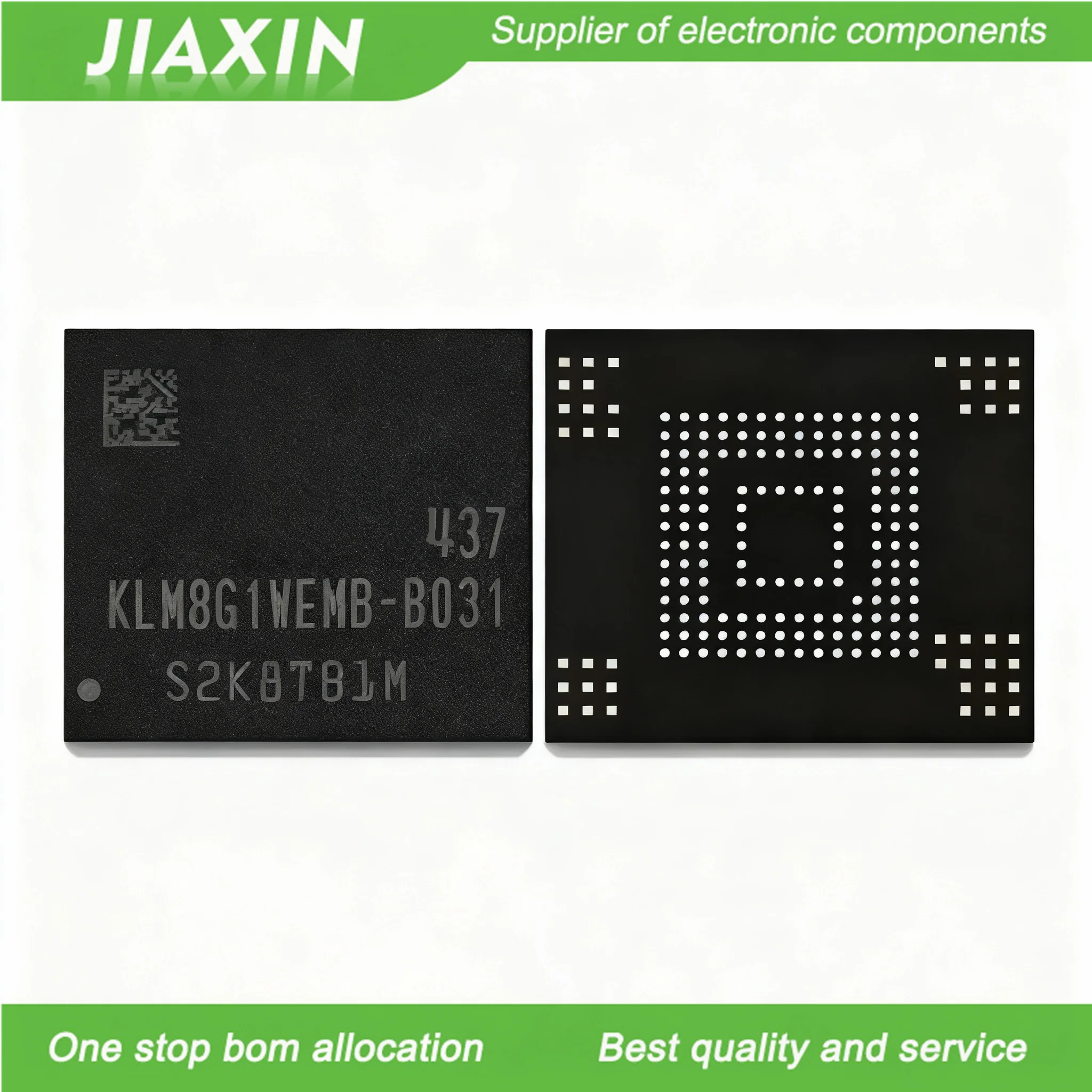 KLM8G1WEMB-B031 Version 5.0 KLM8G1WEMB-B011 Version 4.41 153FBGA EMMC 8GB New original Tested OK Flash IC