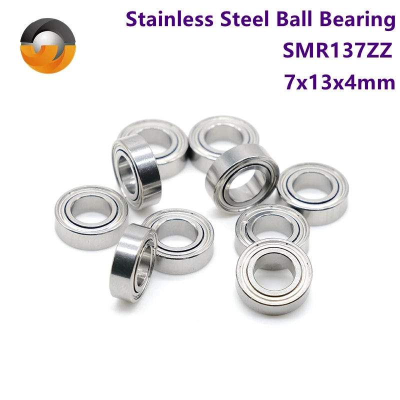 

(10 шт.) SMR137ZZ 7X13X4 мм подшипник шарикоподшипник из нержавеющей стали SMR52 SMR63 SMR74 SMR85 SMR103 SMR105 SMR115 SMR128 SMR148 ZZ 2Z