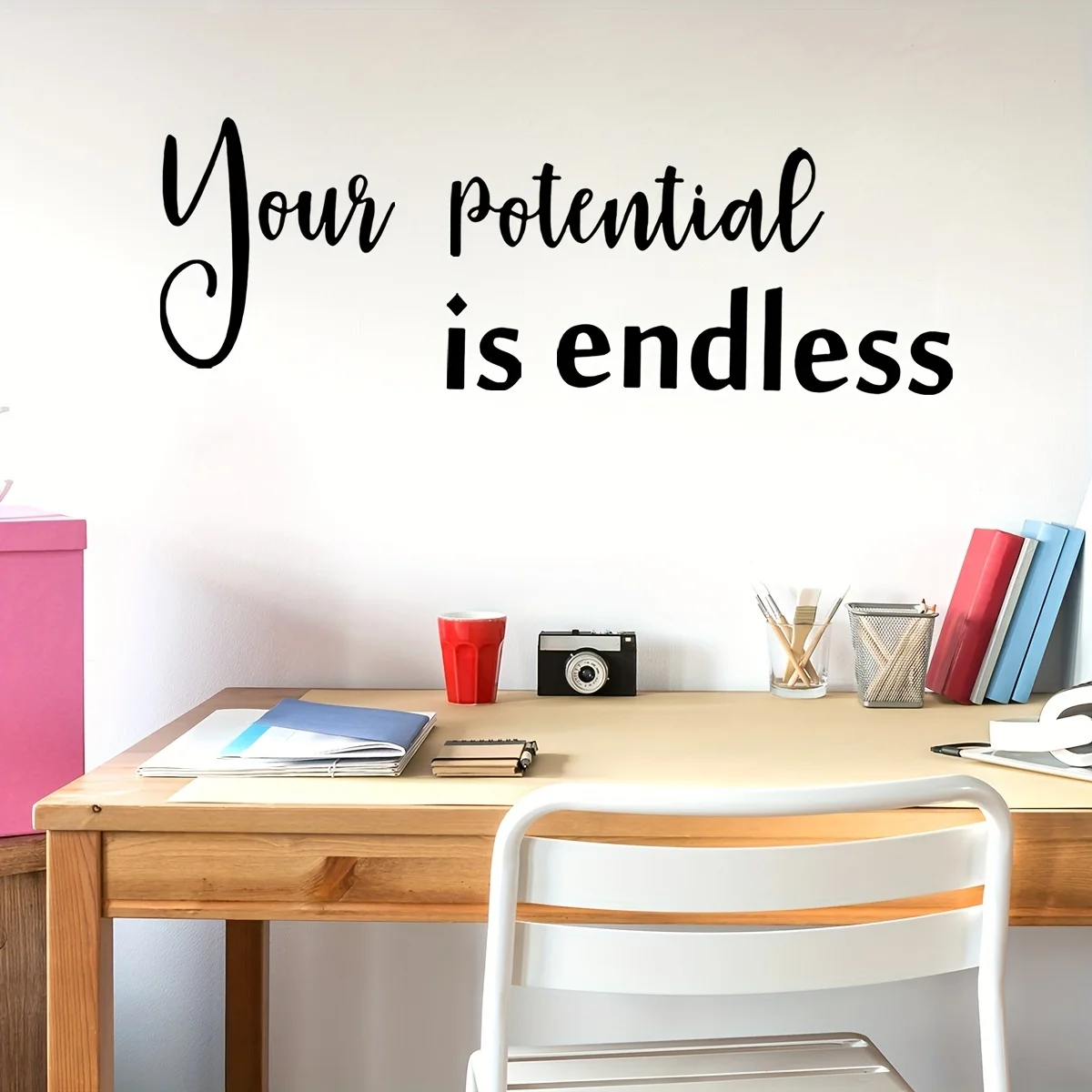 

Unleash Potential And Create A Positive space. Inspirational Wall Stickers Are Easy To Disassemble And Self Stick