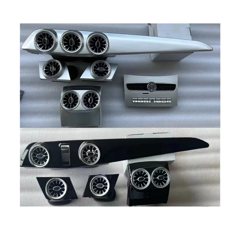Accessories Interior Turbine Vent Panel Overlay For Mercedes-Benz E W207 E300 E260 E200 E320 Interior Center Console