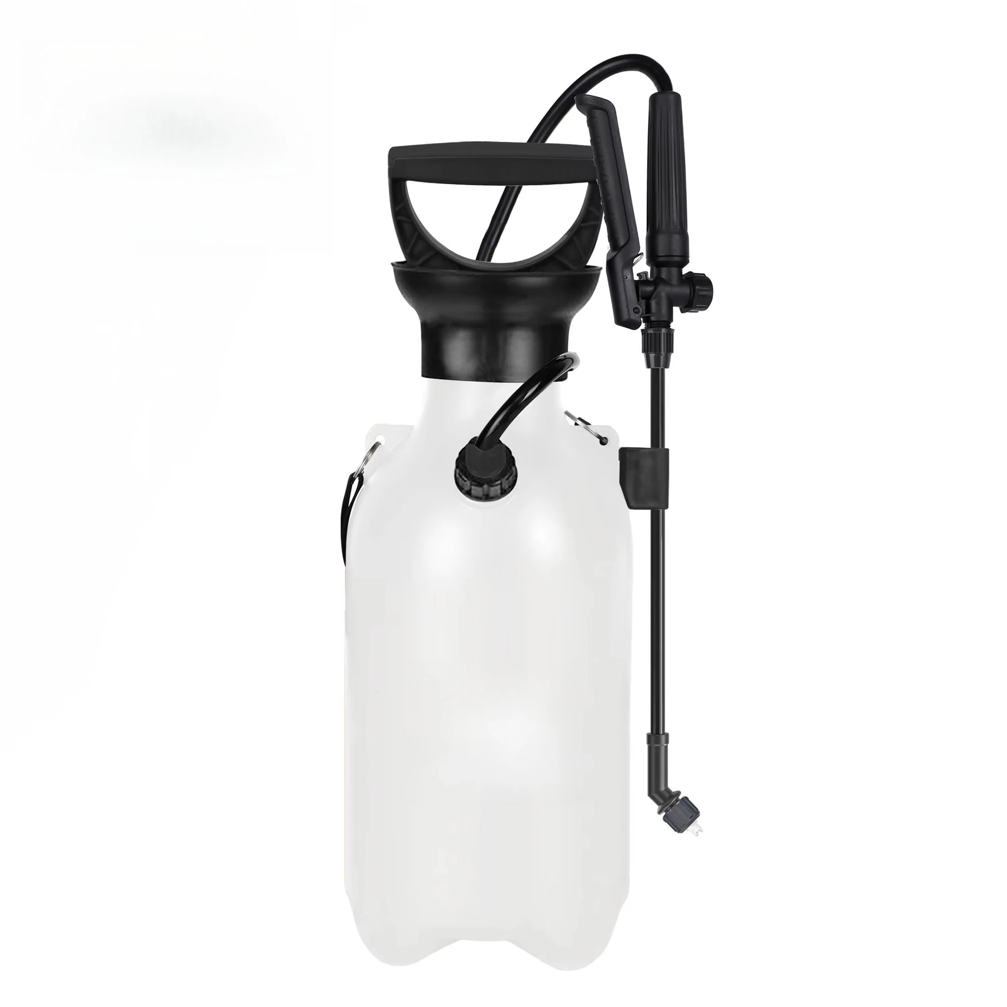 8L manual pump-type pressure foam sprayer, used for automotive cleaning tools, plastic structure