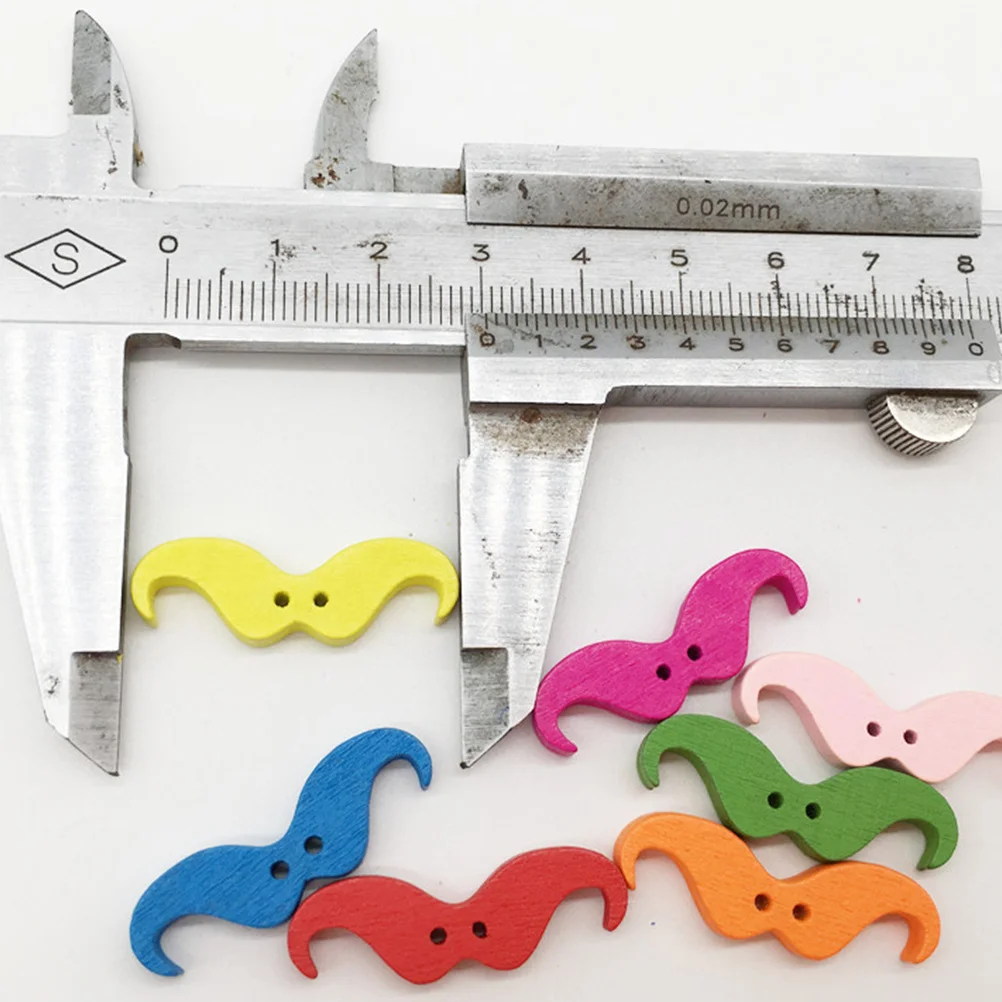 100 قطعة أزرار اللحية الملونة عالية الجودة أدوات الحرف اليدوية الإبداعية DIY بها بنفسك أزرار الخياطة مناسبة للسترات القبعات الجينز الملابس