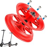 Ulip Split Hub Set For Xiaomi M365 1S Pro Pro 2 Mi3 Electric Scooters Accessories Solid Tire Rim Repair Wheel Repair Spare Parts