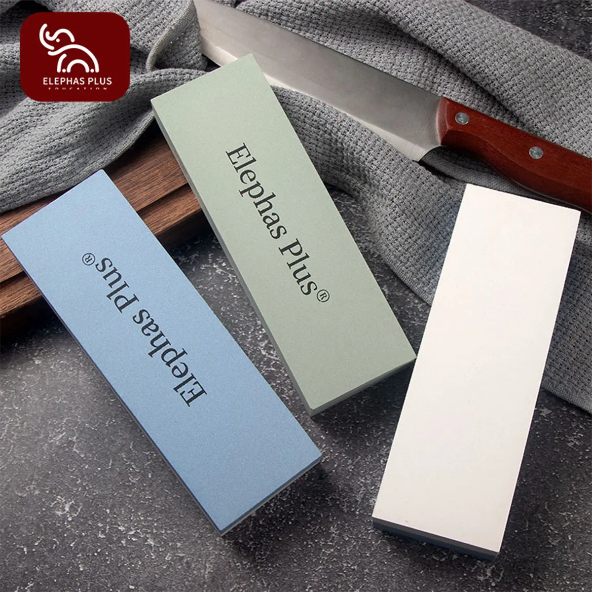 

Double Sided Quick Knife Sharpener - Manual sharpening tool with White Corundum for Kitchen & Home, Quickly sharpen the knife