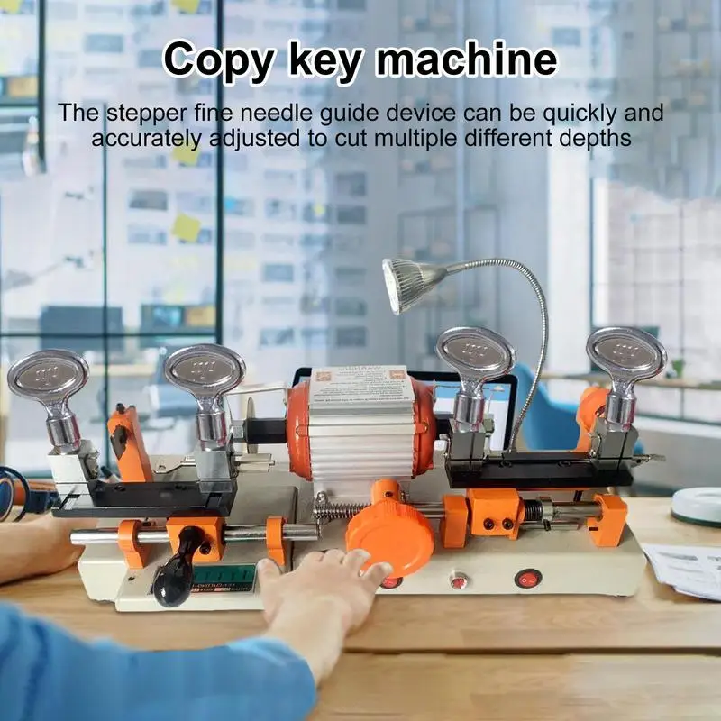 

Key Duplicating Machine | Copy Machine Maker | Horizontal Key Cutting Duplicating Machine Cutter Car Key Copier Locksmith Tools