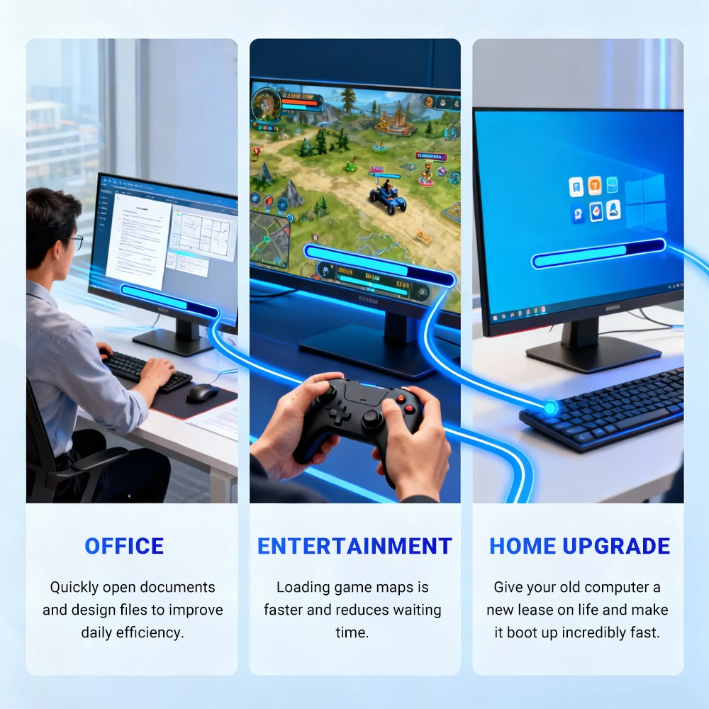 KinRam 2.5" SATA3 SSD 120GB 128GB 240GB 256GB 512GB 1TB SATA 3 Internal Solid State Drive 1TB 500GB Hard Disk For Desktop Laptop