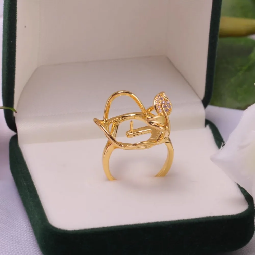 

5pcs Adjustable Gold Plated Pearl Ring Settings Findings & Accessories-for Jewelry Making Bulk Wholesale Craft Supplies