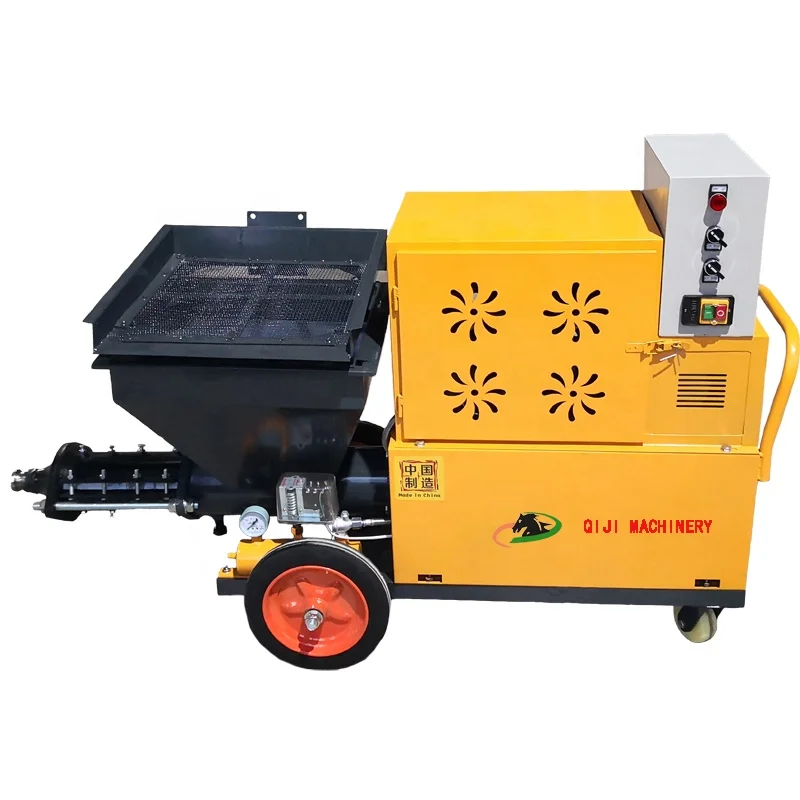 Multifunctional wall cement spraying machine mortar gypsum plastering spraying machine customizable voltage