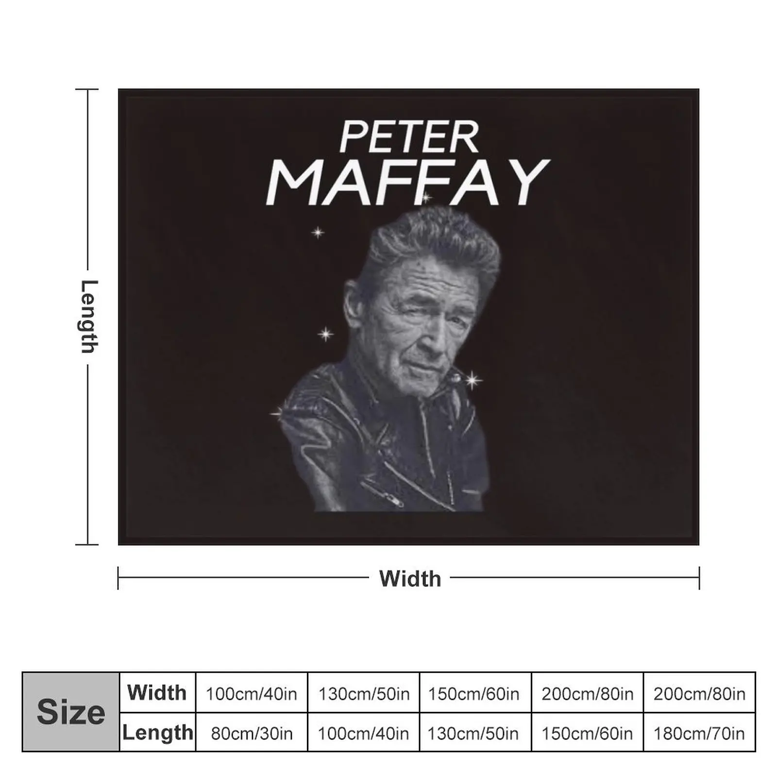 Peter Maffay rip Peter Maffay rest in peace Peter Maffay Throw Blanket Polar anime Thermals For Travel Blankets