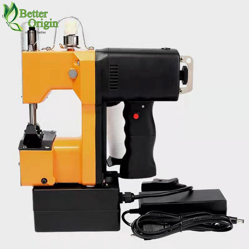 Battery powered jute bag sewing machine for long endurance time with low price