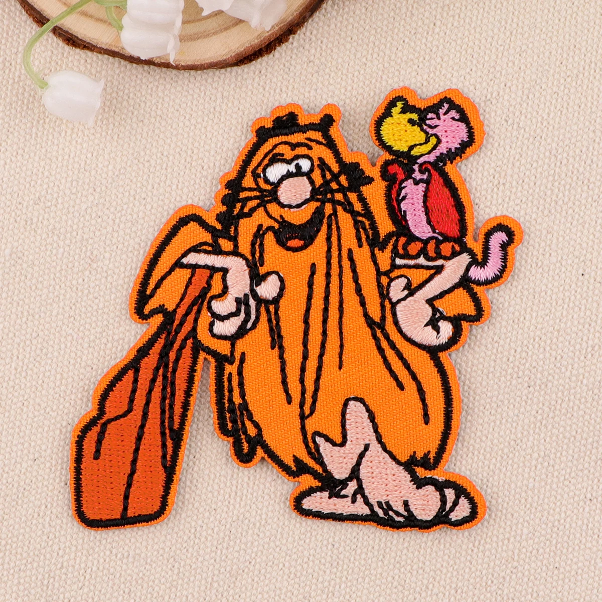 

Funny Cartoon Patch Printing Stickers for Clothing Cute Embroidered Sewing Applique Fabric Apparel Accessories