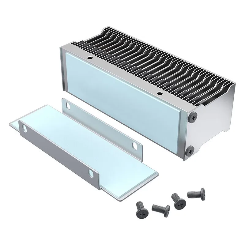 ID-COOLING ZERO-M15 M.2 SSD Radiator Aluminum Alloy Passive Cooling Heat Sink with Thermal Pad 2280 Solid State Drive Heatsink