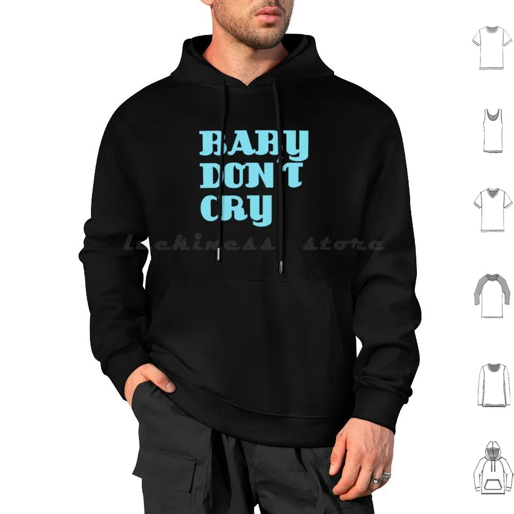 Baby Don′t Cry Hoodie cotton Long Sleeve Inxs Music Pop 80s Australia Hutchence Kick Aussie Lyrics Michael Hutchence Band