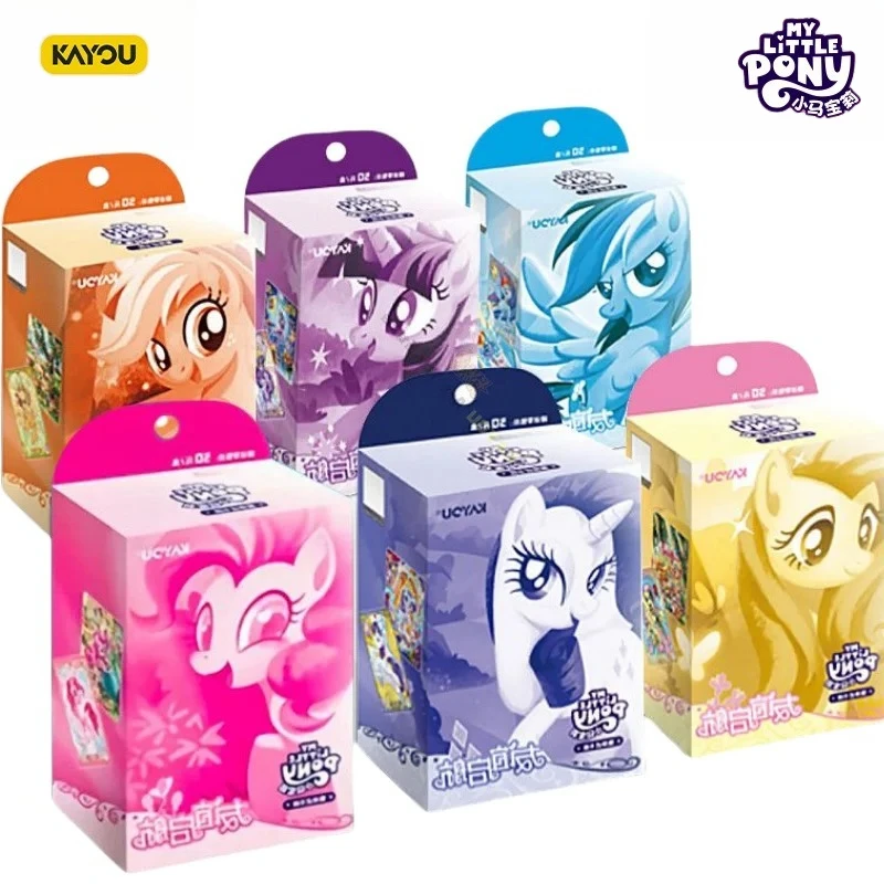 KAYOU Genuine My Little Pony Card Set-exchange Card Pre-set Series Game Collection Card  Animation Toy Girl Gift Original Box
