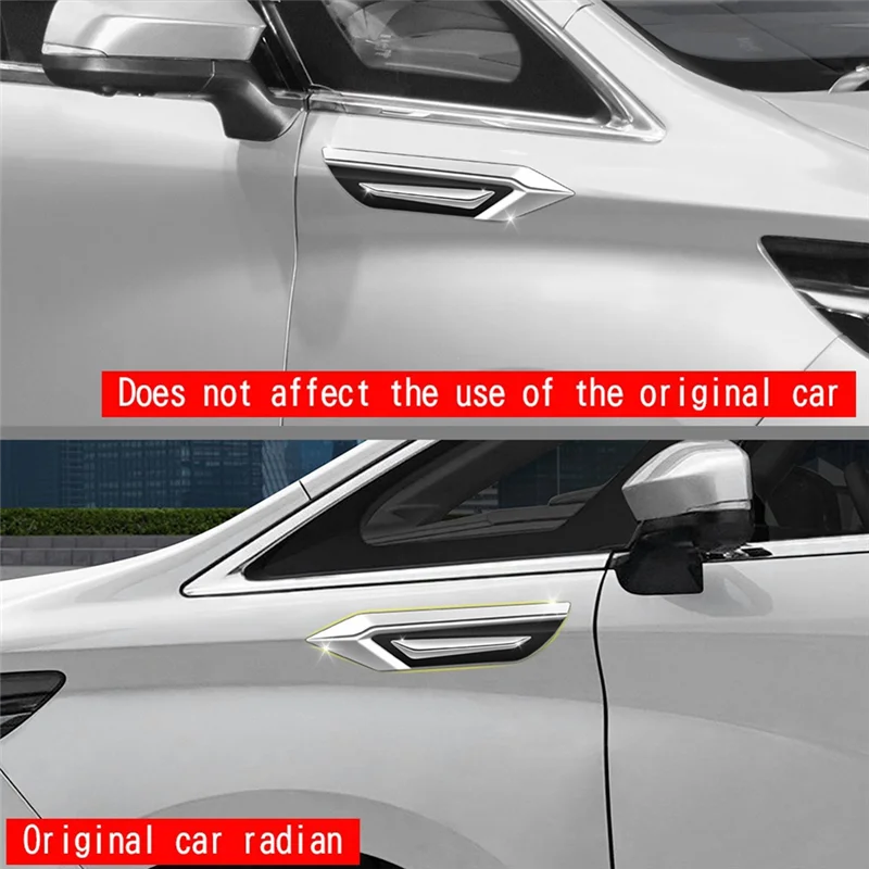 

Car Side Fender Cover Exterior For Toyota Alphard/Vellfire 40 Series 2023+ Fender Trim Accessories Component