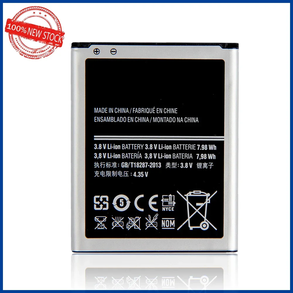 Batería de recambio EB 535163 LU 2100mAh para Samsung Galaxy Grand DUOS GT-I9082 G9082 I9080 I879 I9118 I9060 I9082 baterías