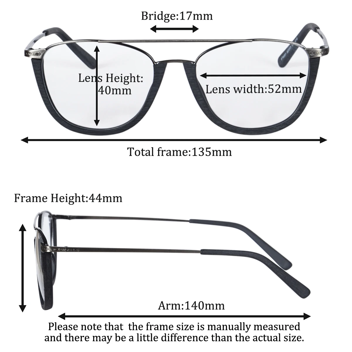 Progressive Multifocal óculos, moldura de metal inoxidável, lentes ópticas, perto e longe, prescrição, personalizado, grau