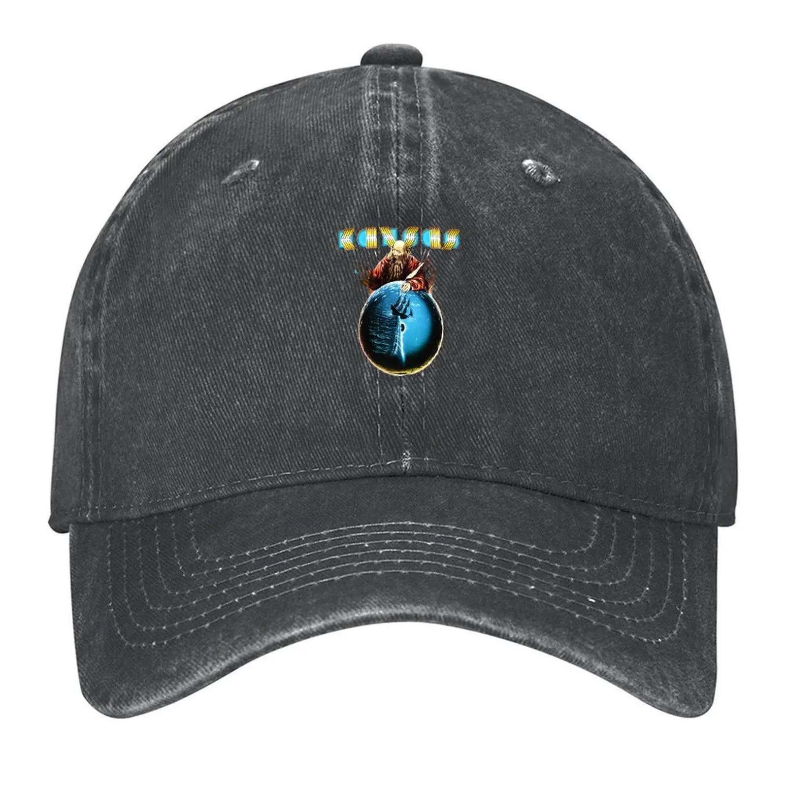 

kansas band Baseball Cap black Sunscreen Hat Man Luxury Golf Hat Men Hats Women's