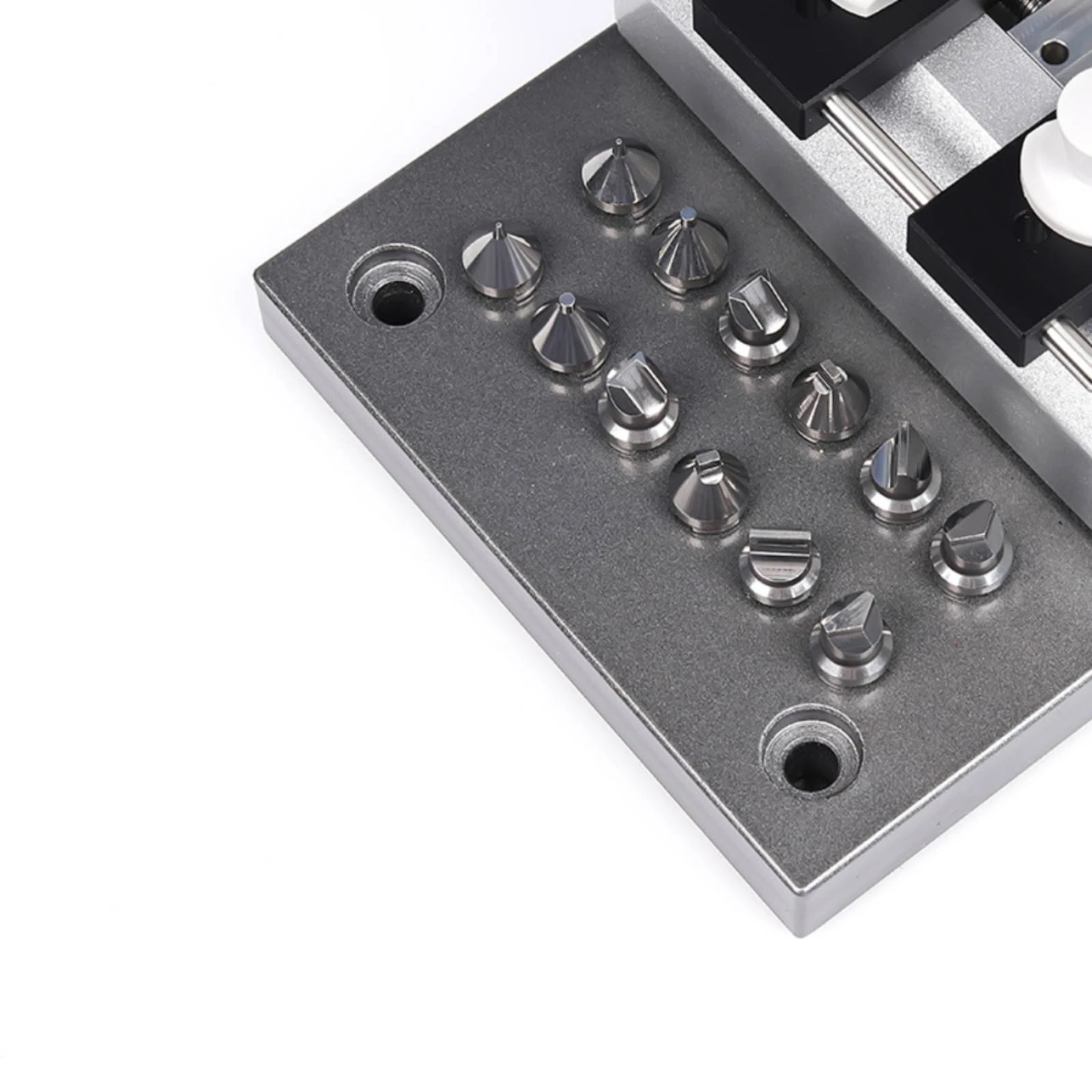 Watch Case Opener Tool with 6 Dies Precision Watch Case Opener Sturdy Sturdy for Watchmakers, Workbench