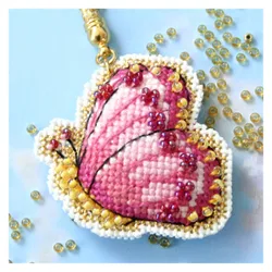 ZSMX32 Phone Key Bag Hanging Accessories Fu Lucky DIY Craft Needlework Embroidery Crafts Counted Cross-Stitching Kit