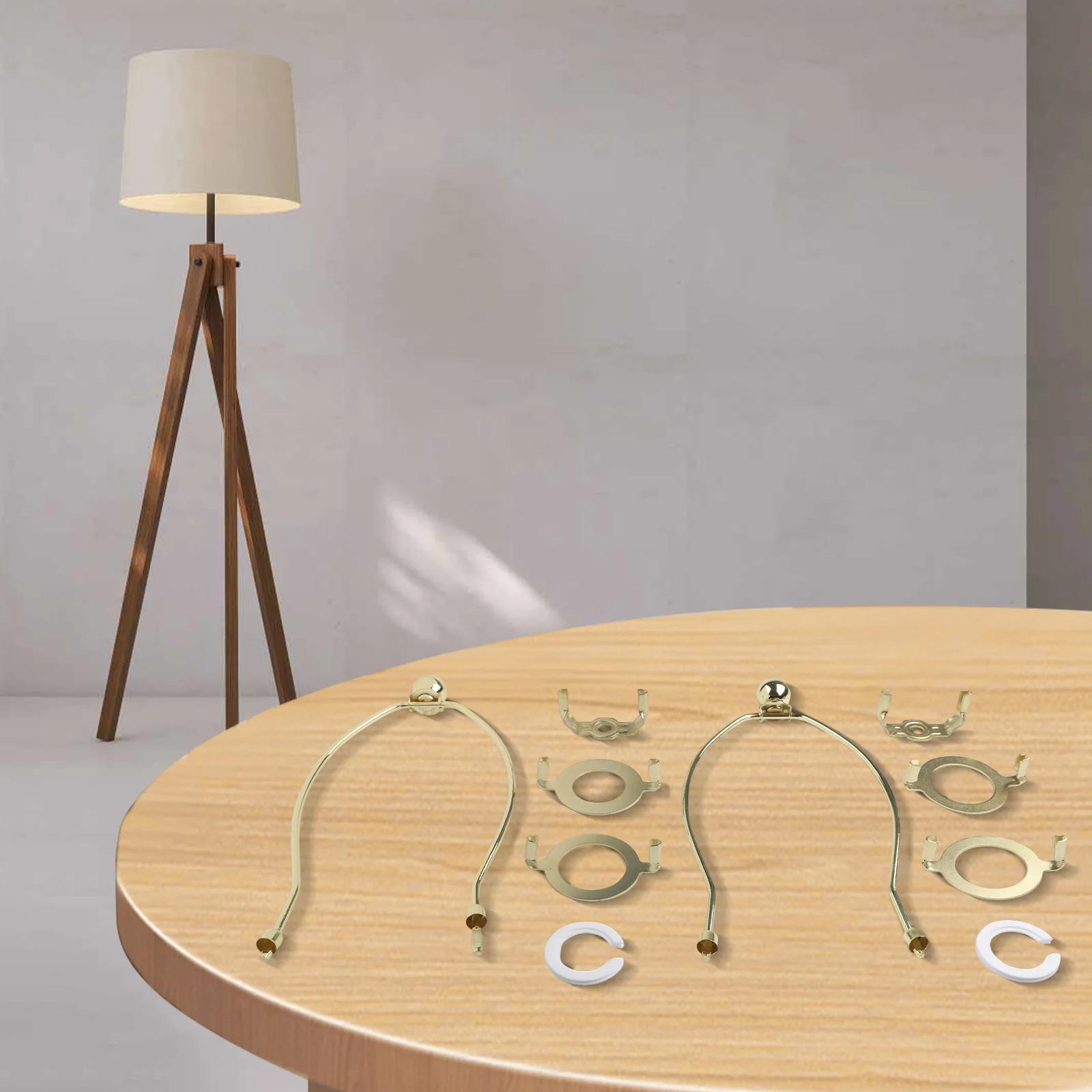 Floor Lamp Accessories Lamp Harp Set Comprehensive Lamp Installation Package Easy Installation Design For Table Lamps