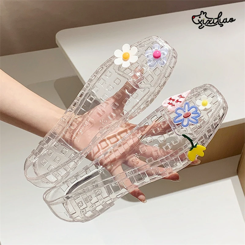 Women'S Accessories For Shoes - XIXITIAO Summer Women's Sandals French Crystal