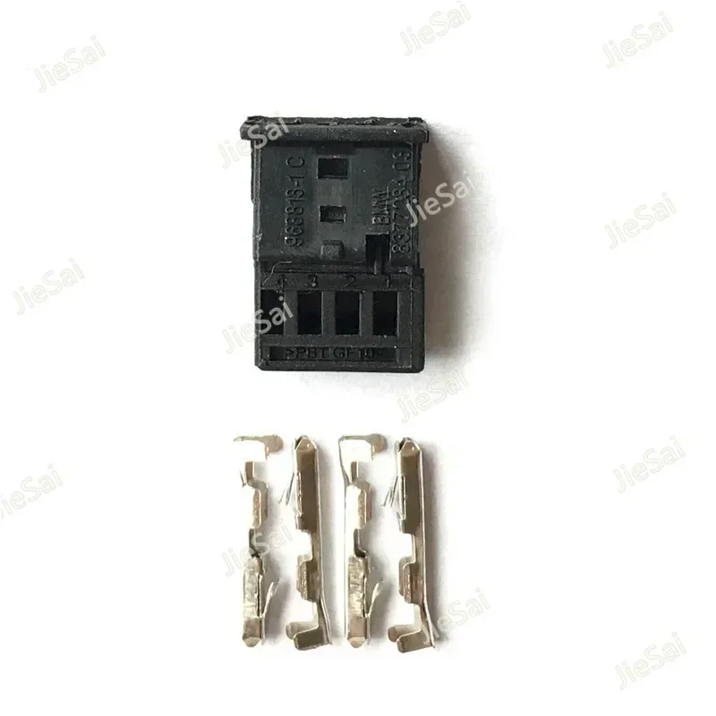 4 Pin Car Atmosphere Lamp Plug Female Automotive Connector For Car Recorder VW BMW 968813-1 0-1452576-1