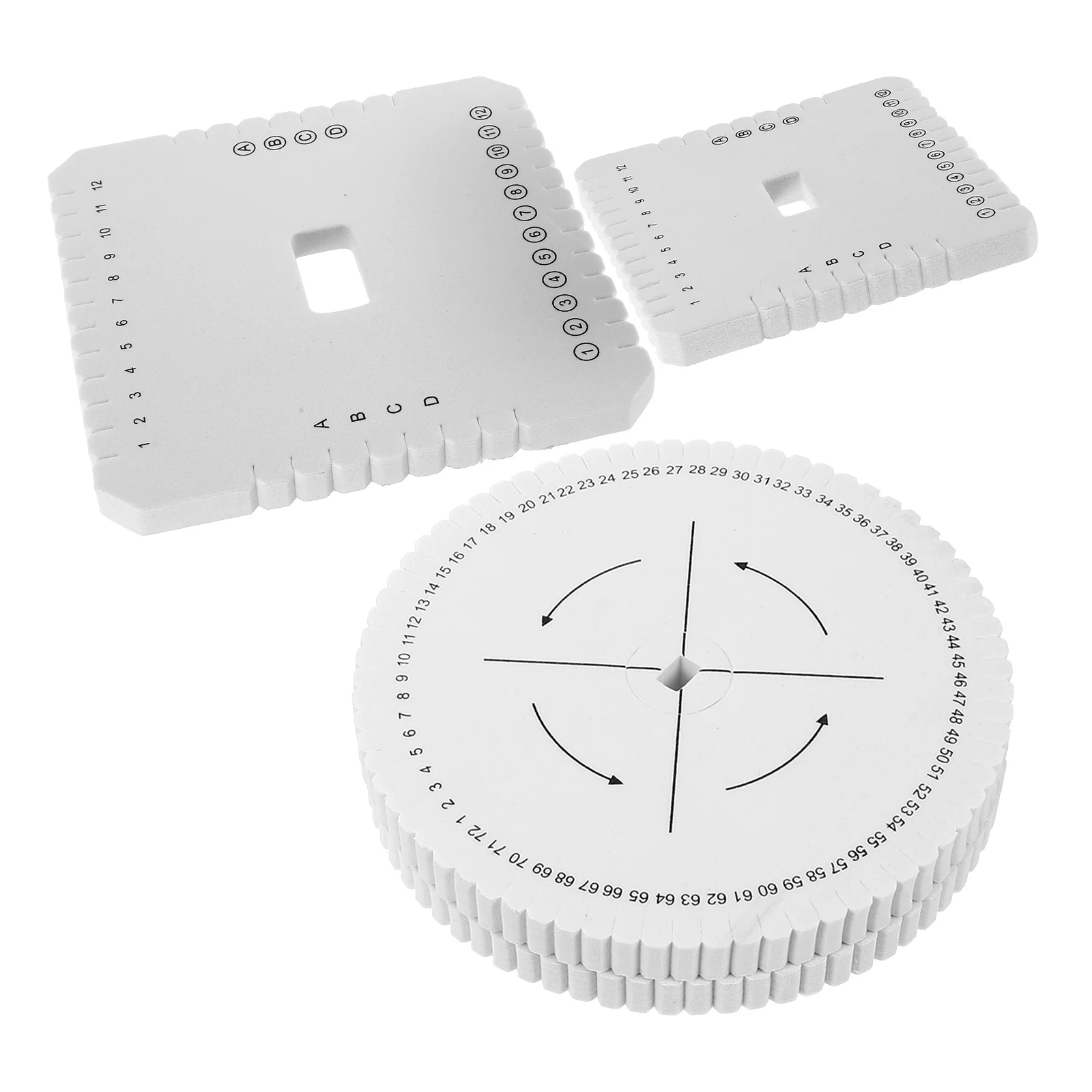 1 مجموعة تجديل القرص Kumihimo مضفر لوحة رغوة مجلس سوار ذاتي الصنع صانع مجوهرات الحياكة أداة الديكور الحبل لوازم الحرفية