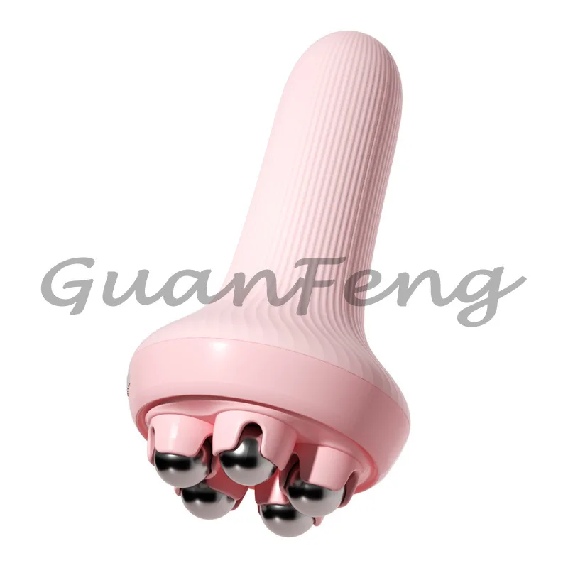 Inner leg shaping muscle relaxation, abdominal massage, and meridian brush