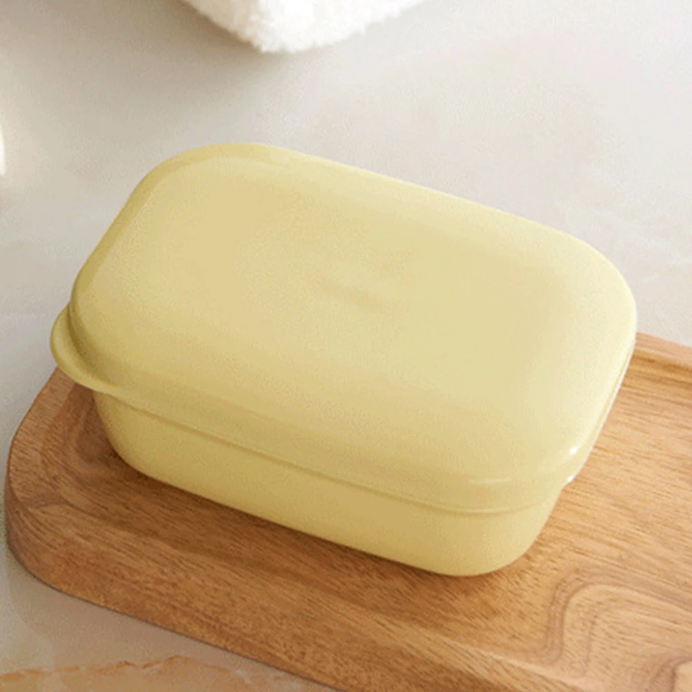 

4 pcs 11.6X8.3Cm Travel Box Waterproof Leakproof Plastic Soap Container Bathroom Soap Case For Home Outdoors Color