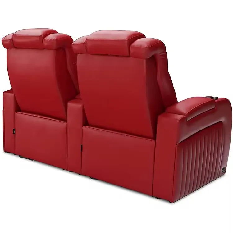 2 seater Electric Cinema Sofa Home Theater Seating Furniture Recliner sofa chair for project and villa