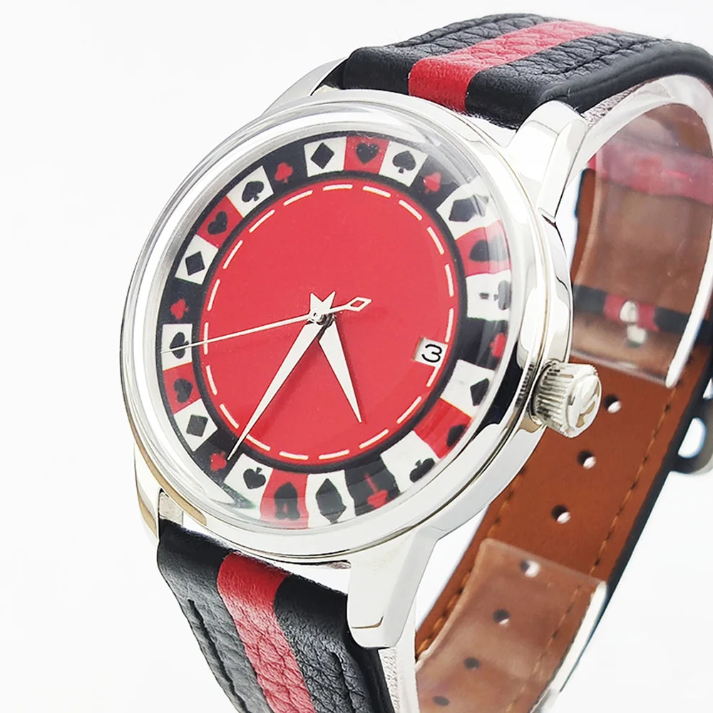 40mm Luxury Men\'s watch 35 watch Gambling table style automatic watch Stainless Steel Sapphire Glass mechanical watches for men