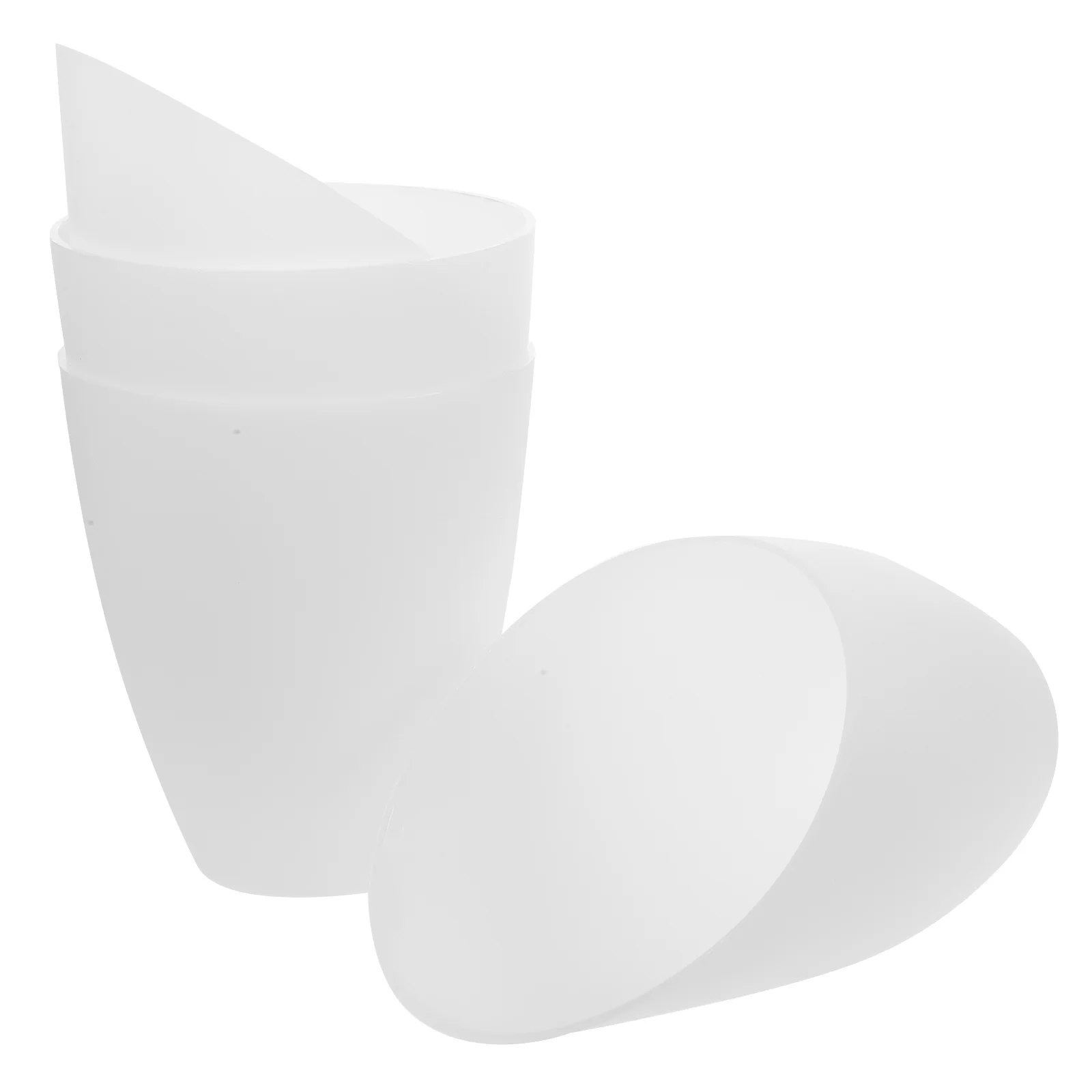 

4Pcs Plastic Lamp Shades Small Lampshade Replacement for Desk Table Floor Lamps Decorative Light Cover Modern Lamp Shade