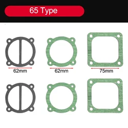 6pcs/set 65 Type Air Compressor Cylinder Head Base Valve Plate Gaskets Washers Air Compressors Accessories 62mm/75mm