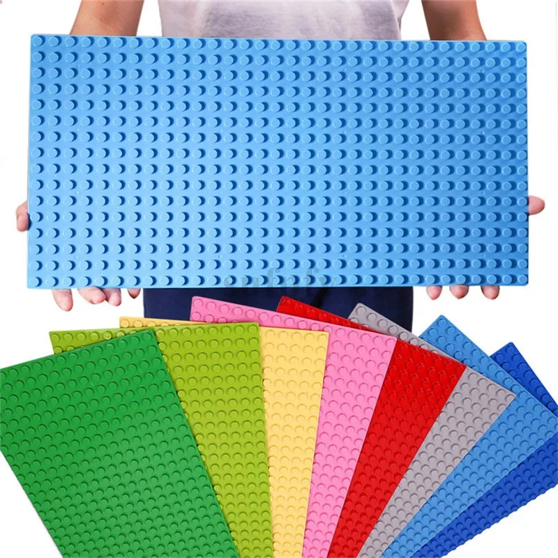 Piastra di base 16*32 punti Duploed Base grande Building Blocks Piastra di base Mattoni Mattoni classici Giocattoli per bambini Compatibile con i blocchi di marca