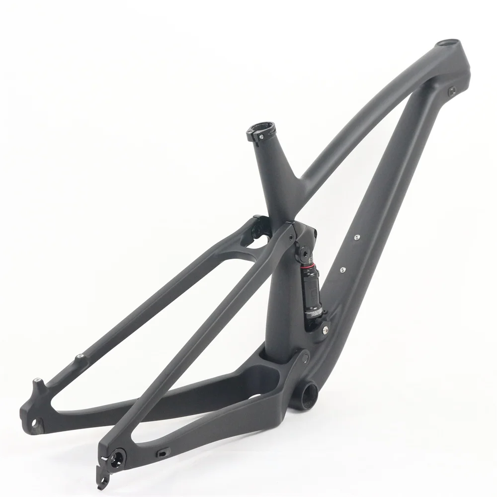 New Model Fork Travel 120mm 29inch Cycle Frame Mtb Carbon Bike Frame Full Suspension