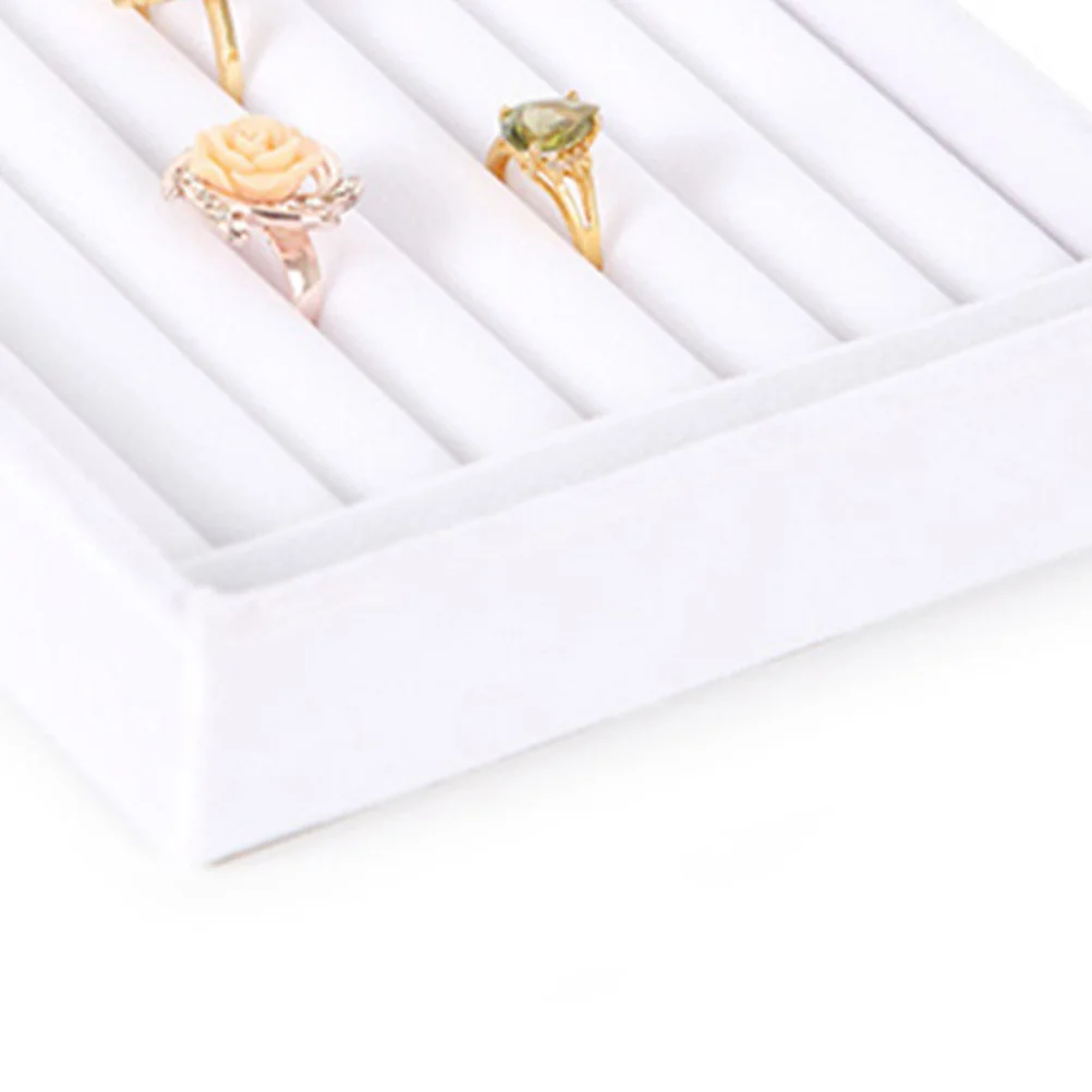 

Jewelry Tray Storage Plate For Earring Necklace Ring Bracelet Organizer Display Holder Compact Bathroom Bedroom Travel