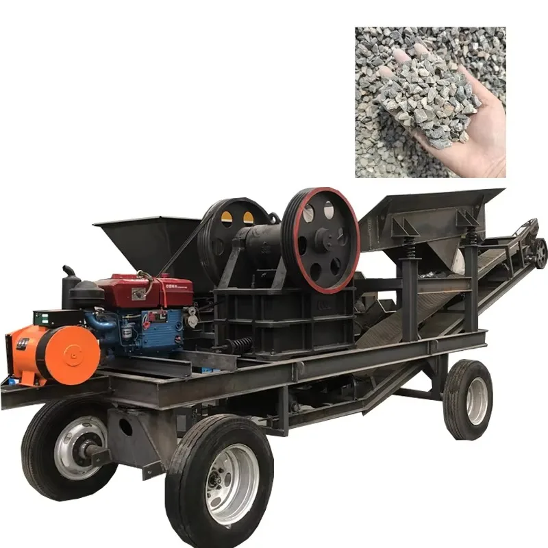 YG Jaw Crusher for Mining PE 400*600 Jaw Crusher the Best Choice for the First Crushing Process of Stone Production Line