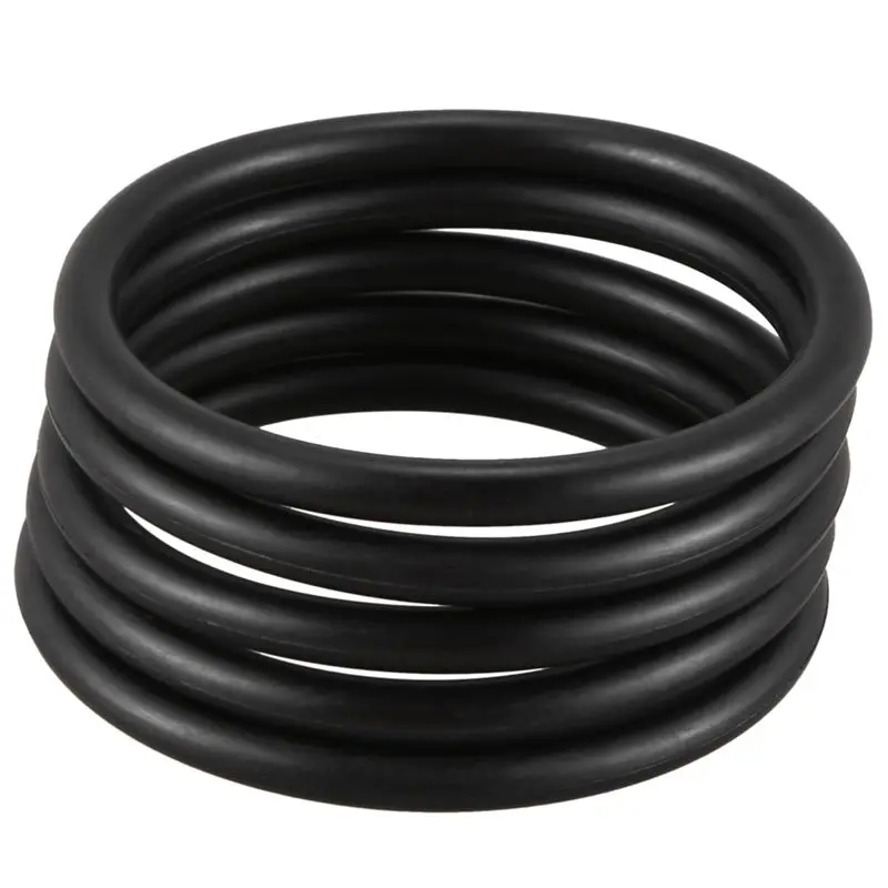 30 Pcs Black Nitrile Rubber O Ring Acrylonitrile Butadiene Seal Grommet 50Mm X 4Mm-A68E