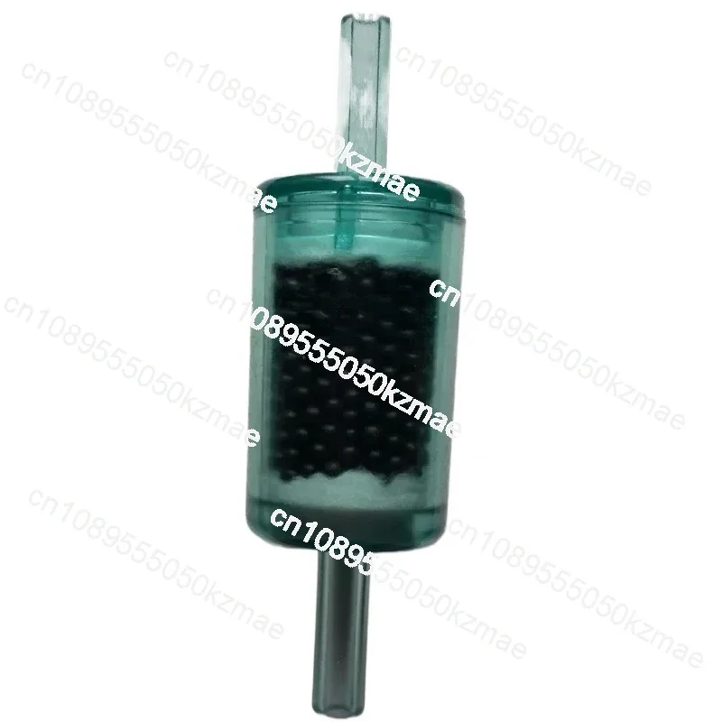 Suitable for 2PCS cylindrical tubular activated carbon filter DIY filled active exhaust gas filter for adsorption
